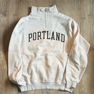 Portland Gear Half-Zip Sweater